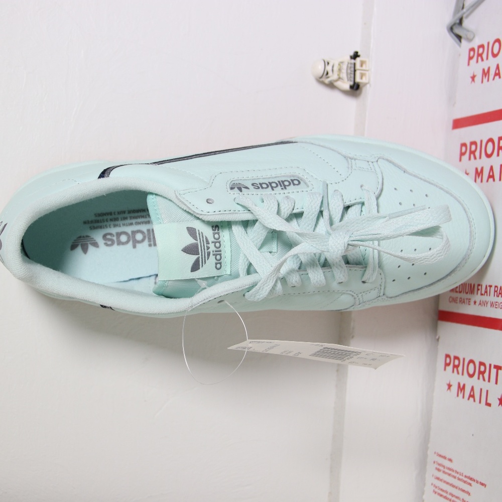 Adidas Light Green / Mint CONTINENTAL 80 Sneakers - Picture 7 of 7